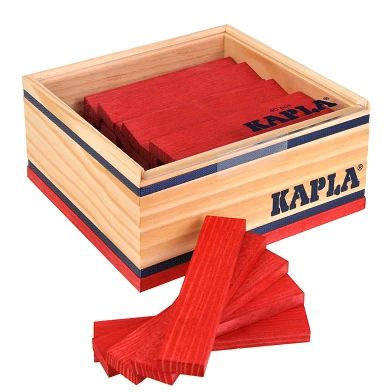 Kapla, 40 planches rouge
