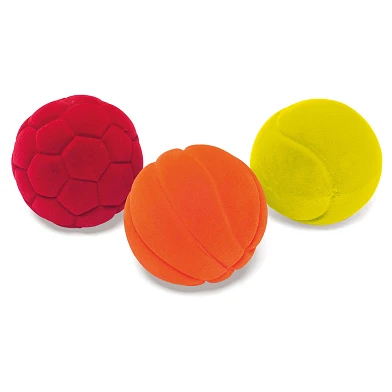 Rubbabu - Mini ballons de sport, 3 pcs.