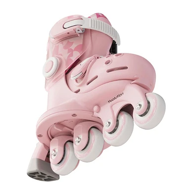 Yvolution - Patins Twista Rose, Taille 23-28