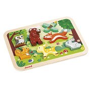 Janod Chunky Puzzle - Waldtiere