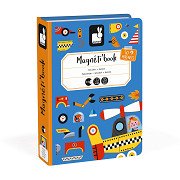 Janod Magnetbuch - Rennfahrer