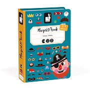 Janod Magnetibook - Gekke Gezichten Jongens
