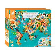 Janod Educatieve Puzzel - Dino's