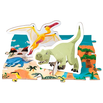 Puzzle Éducatif Janod - Les Dinosaures