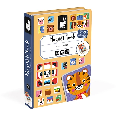 Janod Magnetbuch – Mix & Match
