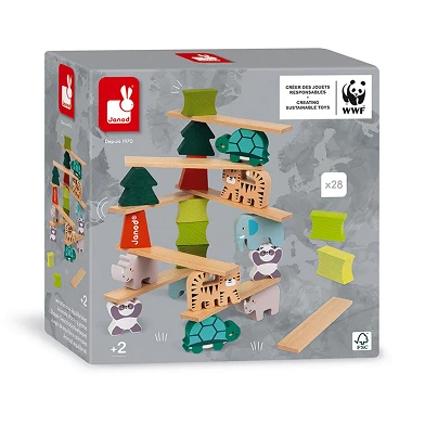 Janod WWF - Stapelspiel Bäume und Tiere