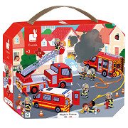 Janod Puzzel - De Brandweer, 24st.