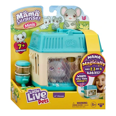 Little Live Pets Mama Surprise Mini-Spielzeugfigur Maus