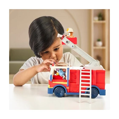 Bluey's Feuerwehrauto mit 2 Spielzeugfiguren