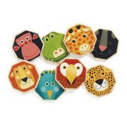 Djeco Wilde Dieren Memo, 32dlg.