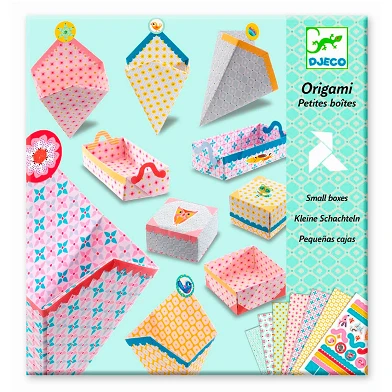 Djeco Boîtes Origami Pliantes