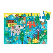 Djeco Haathee de Olifant Puzzel, 24st.