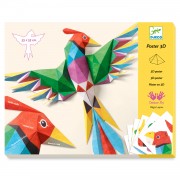 Djeco 3D Poster Maken - Vogel