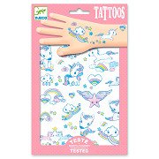 Tatouages ​​​​à Paillettes Djeco - Licorne