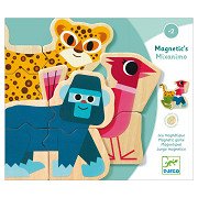 Djeco Magnetisches Tierpuzzle Holz