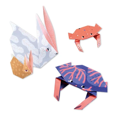 Djeco Origami Familles d'animaux