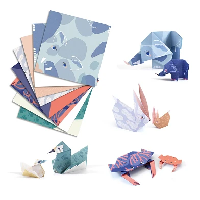 Djeco Origami Familles d'animaux