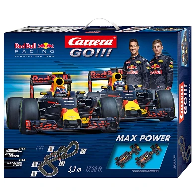 Carrera GO!!! Racebaan - Max Power