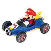 Ziehen Sie Super Mario Race Car Mach 8 zurück - Mario