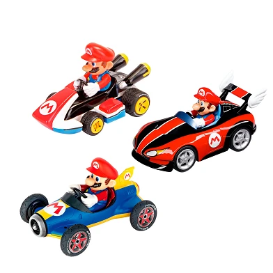 Super Mario Pull back Race Cars, 3 pcs.