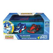 Pull back Auto Team Sonic Racing – Sonic vs. Shadow-Doppelpack