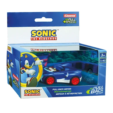 Pull Back Auto Team Sonic Racing - Sonic Speed Star