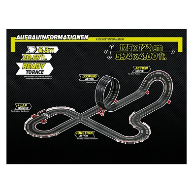 Carrera GO!!! Racebaan - GT Super Challenge