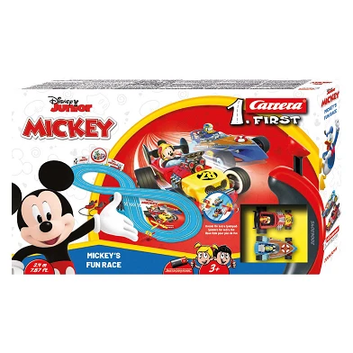 Carrera First Racetrack - Mickey's Fun Race