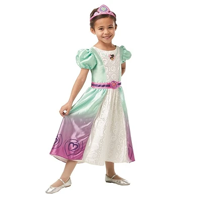 Prinzessinnenkleid mit Krone, 3-4 Jahre