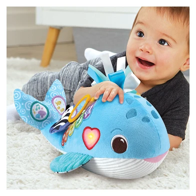 VTech Play Green Cuddle and Learn Whale