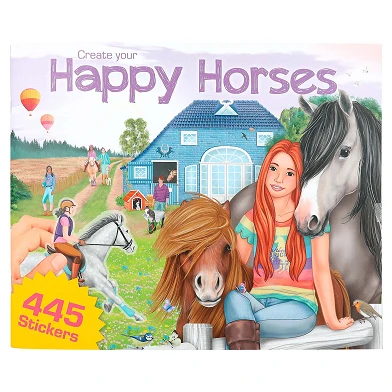 Créez votre livre d’autocollants Happy Horses