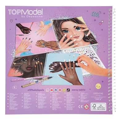 TOPModel Create Your Hand Design Kleurboek