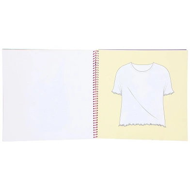TOPModel T-shirt Designer Kleurboek