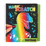 Dino World Magic Scratch Boek