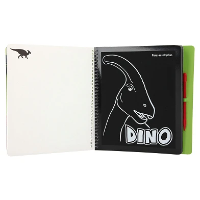 Dino World Magic Rubbelbuch