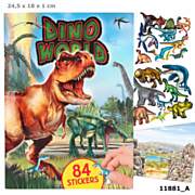Dino World Stickerbuch mit geschwollenen Stickern