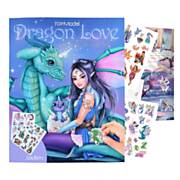 TOPModel Stickerworld Stickerboek Dragon Love