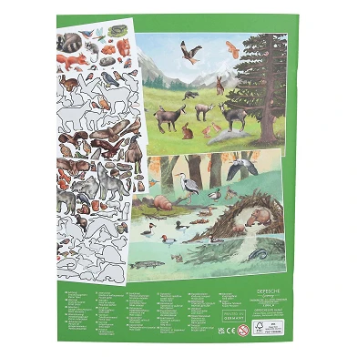Create your Wild Forest Stickerboek