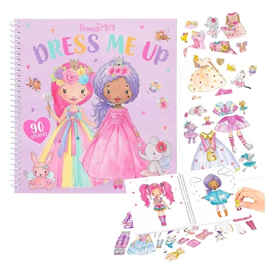 Princess Mimi Dress Me Up Stickerboek