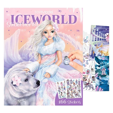 Livre d'autocollants TOPModel Iceworld