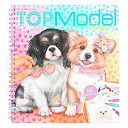 Create Your TOPModel Doggy Kleurboek