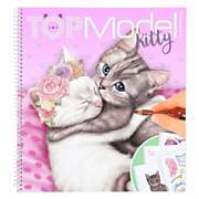 TOPModel Create Your Kitty Malbuch