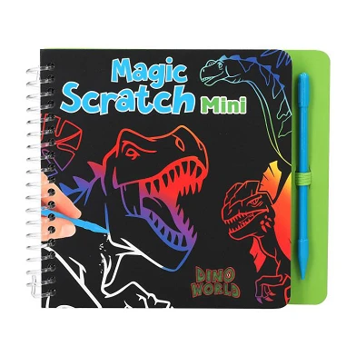 Dino World Mini Magic Scratchboek