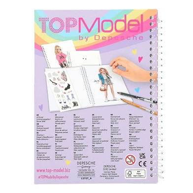 TOPModel Pocket-Malbuch