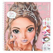 TOPModel Dress Me Up Face Glitter Queen Stickerboek