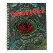 Dino World Kleurboek met Pailletten