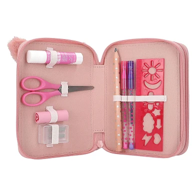 Trousse à crayons 2 poches Princess Mimi Deer Kitty Love