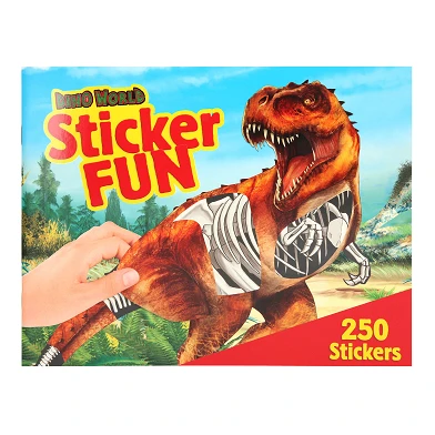 Dino World Stickerboek