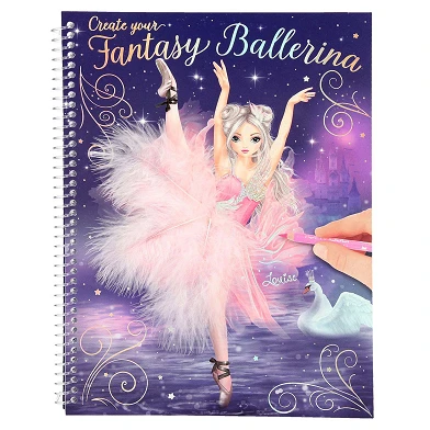 TOPModel Create Your Fantasy Model Ballerina Kleurboek