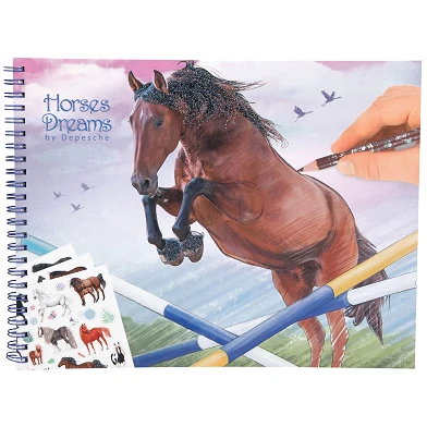 Horses Dreams Kleurboek